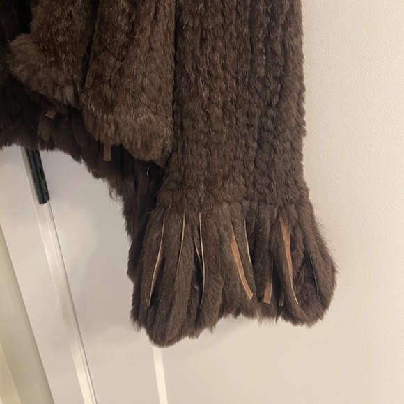 Vintage Y2K Rabbit Fur Coat - Picture 4 of 7